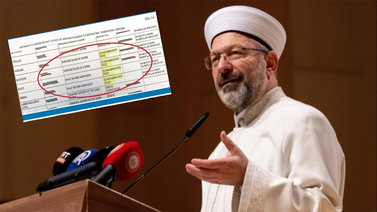 Ütücüler başkanlık çadırında görevliydi