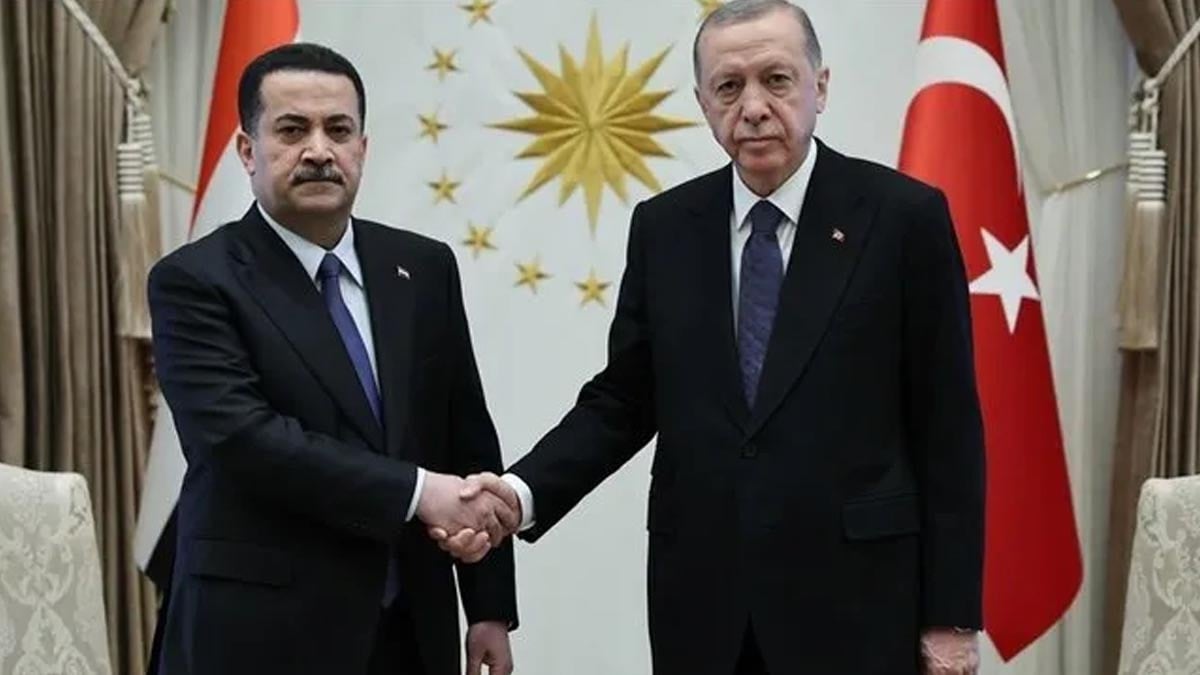 Cumhurbaşkanı Erdoğan, Irak Başbakanı Sudani ile görüştü