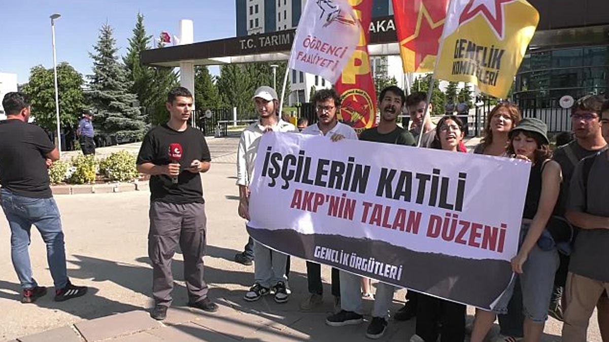Öğrenciler orman yangınlarını protesto etti