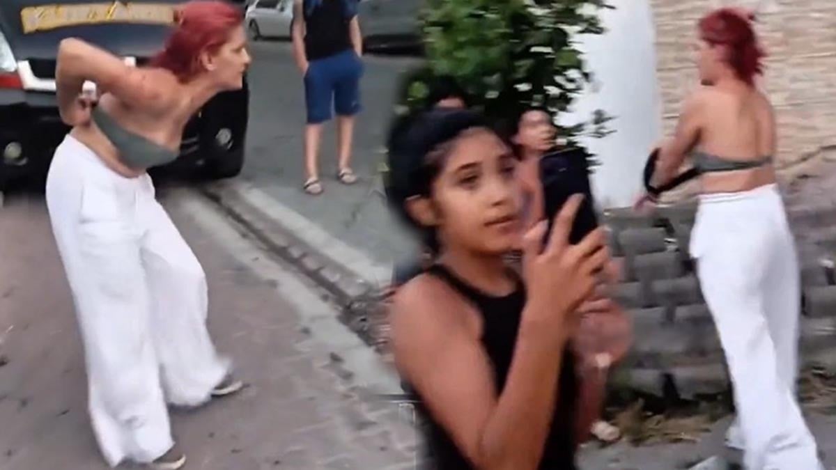 Yer: Esenyurt...Gözaltına alınacağını anlayan genç kız soyundu