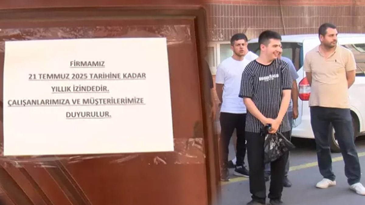Patron 140 işçiyi yıllık izne gönderip yurt dışına kaçtı