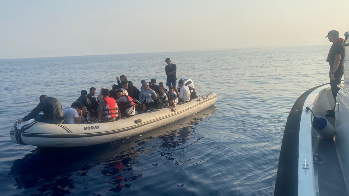 Bodrum açıklarında faciadan dönüldü