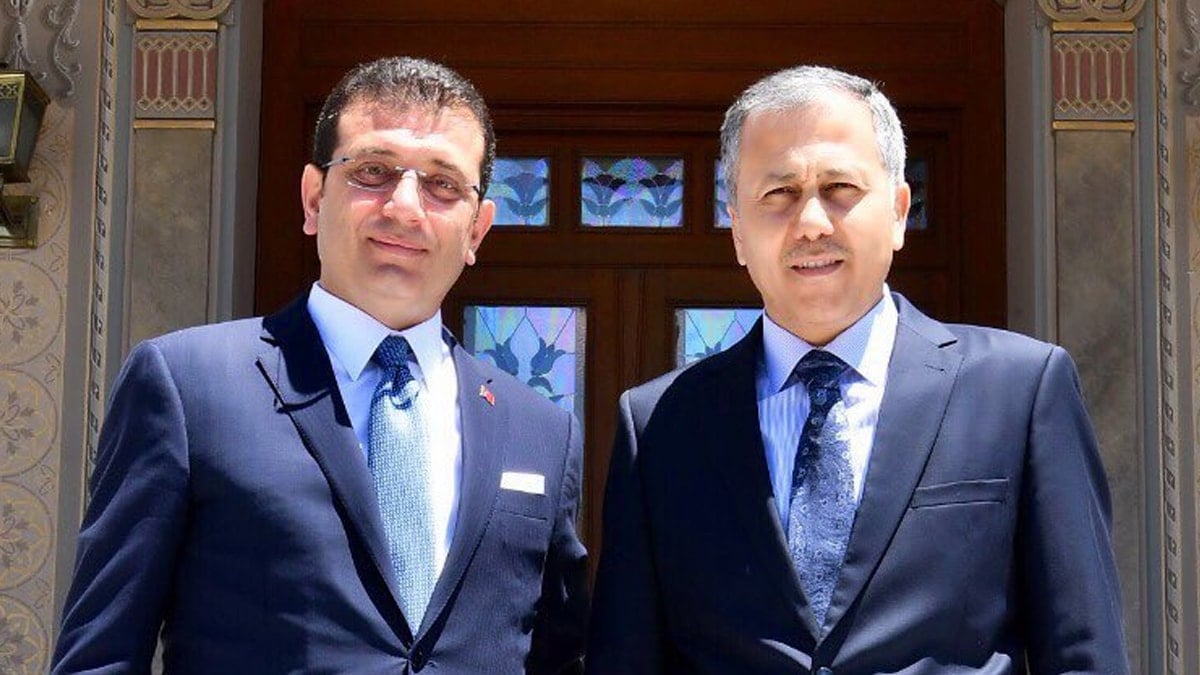 İmamoğlu'nun afişlerinin toplatılmasına Bakan Yerlikaya'dan tek cümlelik yanıt