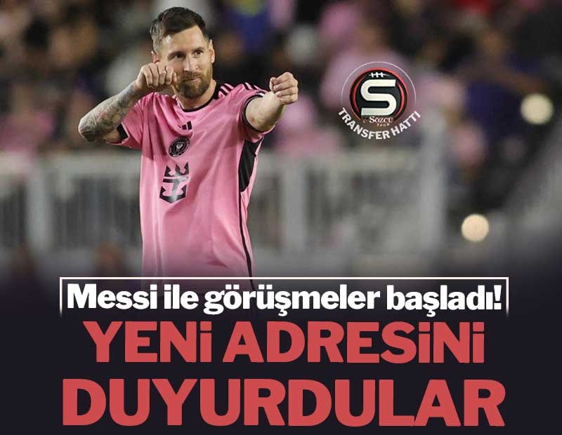 Messi'nin yeni adresini duyurdular! 