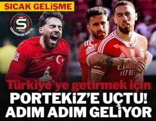 Türkiye'ye getirmek için Portekiz'e uçtu! Orkun Kökçü operasyonu...