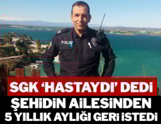 SGK şehit polisi kalbinden vurdu