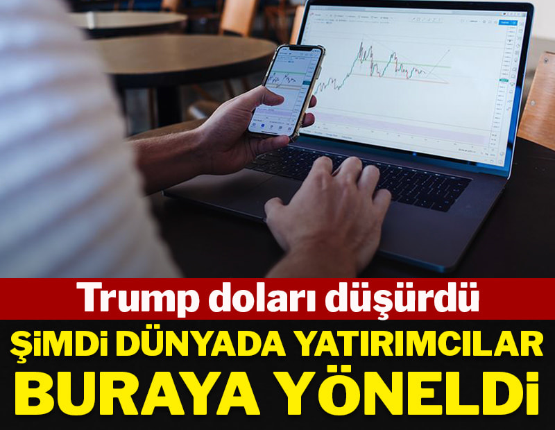 Trump doları düşürdü: Şimdi dünyada yatırımcılar buraya yöneldi