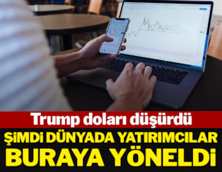 Trump doları düşürdü: Şimdi dünyada yatırımcılar buraya yöneldi