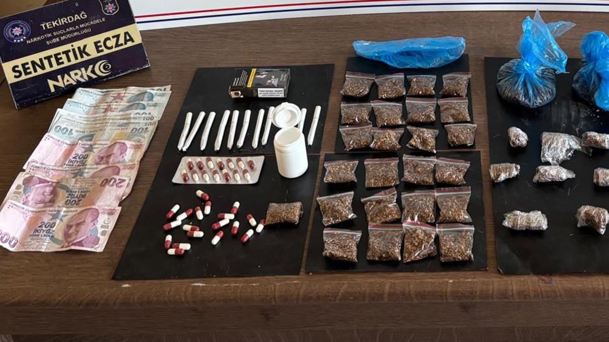 Tekirdağ'da 'torbacı' operasyonu: 2 kişi yakalandı