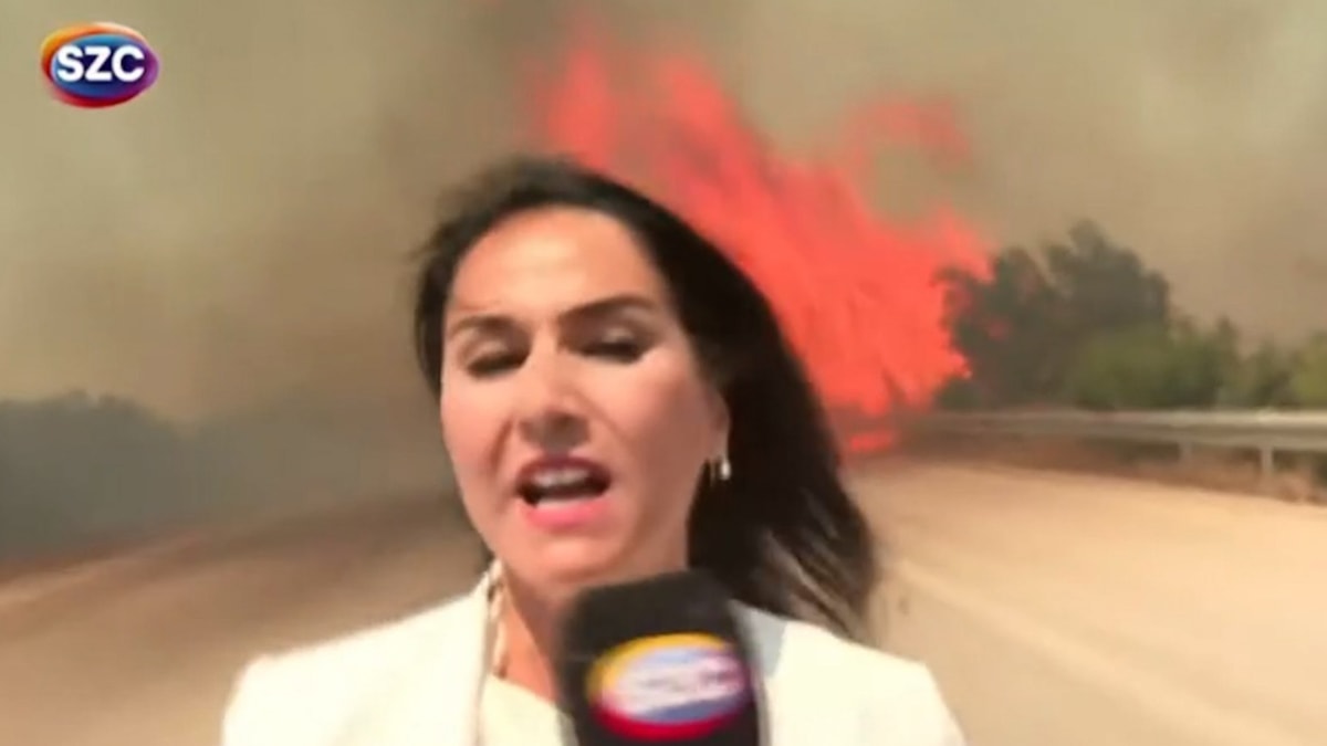 İzmir- Çeşme otoyolu yanıyor!