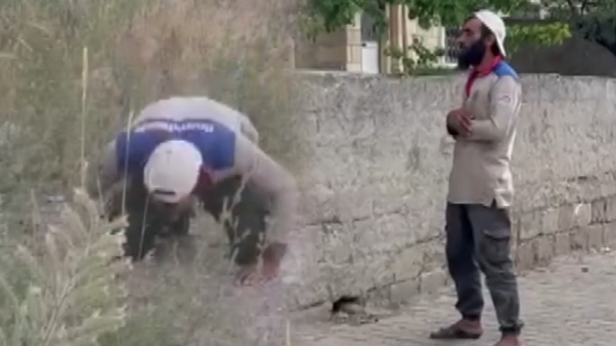 Polise yakalanınca namaza durdu, cezadan kurtulamadı