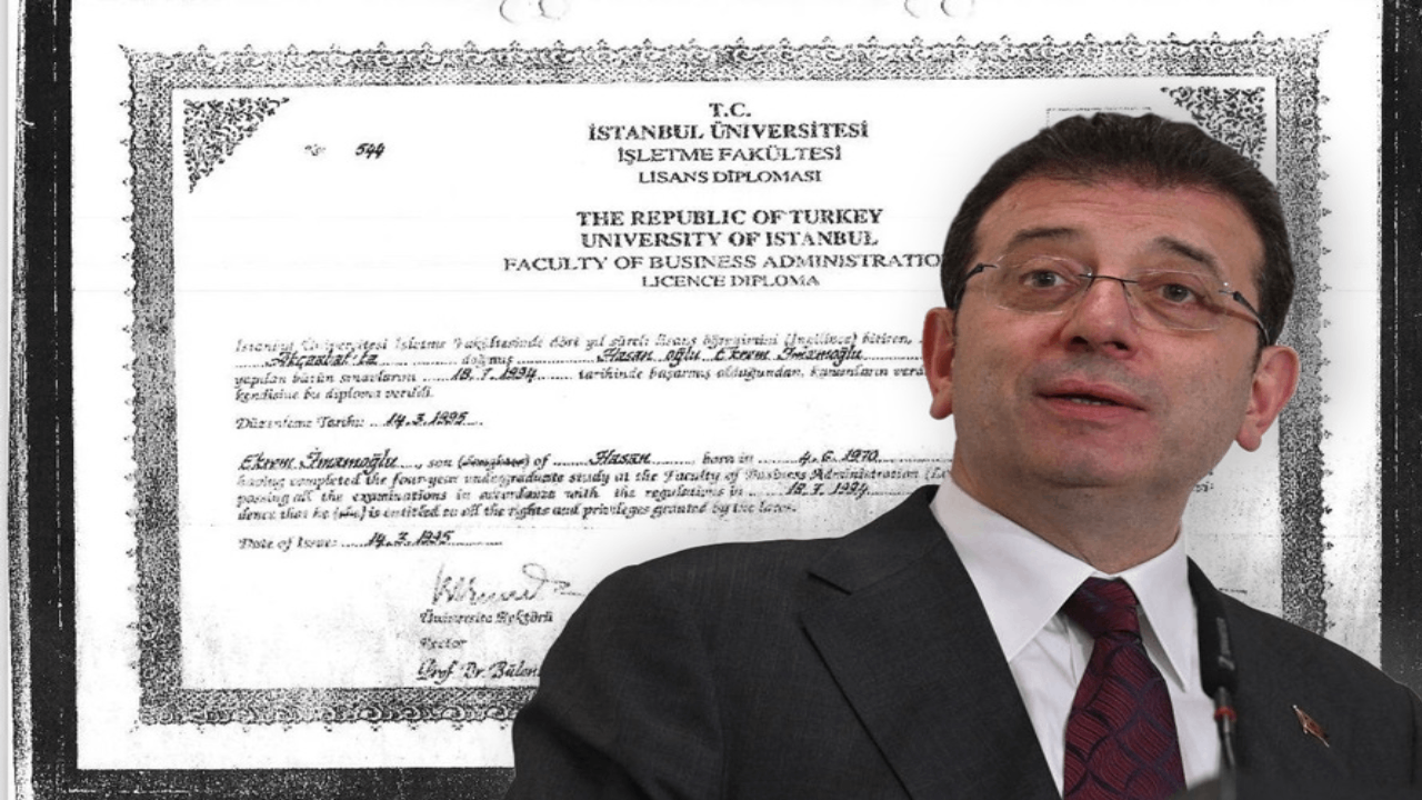 Üniversite İmamoğlu'nun diploması için hatalı savunma yaptı