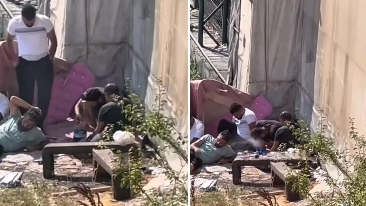 İlçe sakinleri diken üstünde: İstanbul'un göbeğinde pes dedirten görüntü