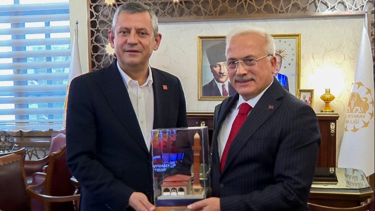 Özgür Özel'den Aksaray Valisi Kumbuzoğlu'na ziyaret
