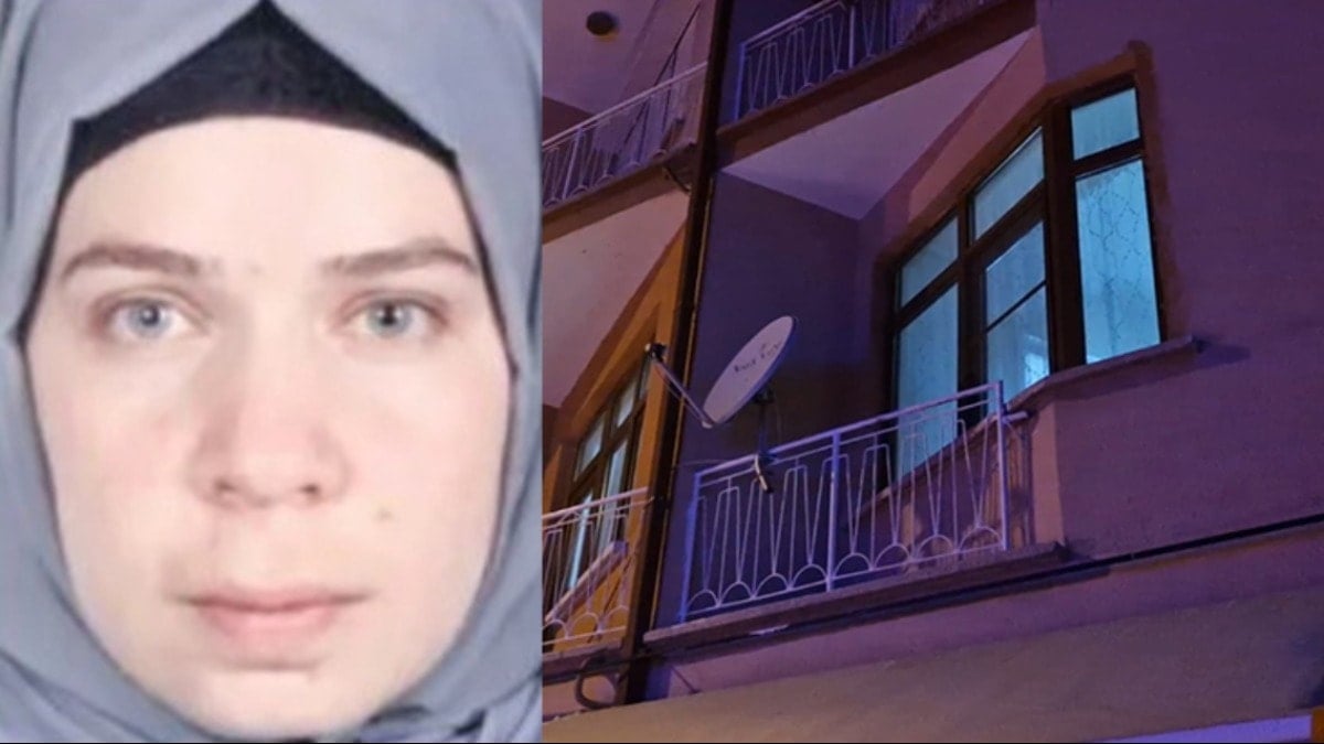 Balkona tırmandı evdeki kadının boğazını kesti!