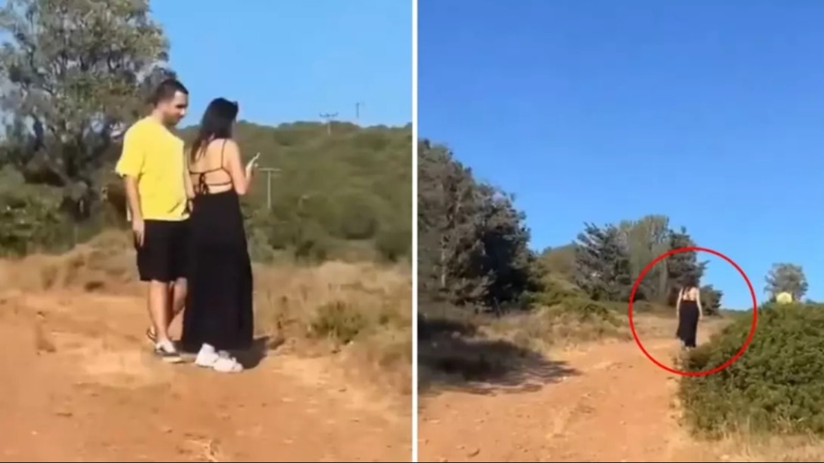 Tatil için gittikleri konumda hayatlarının şokunu yaşadılar