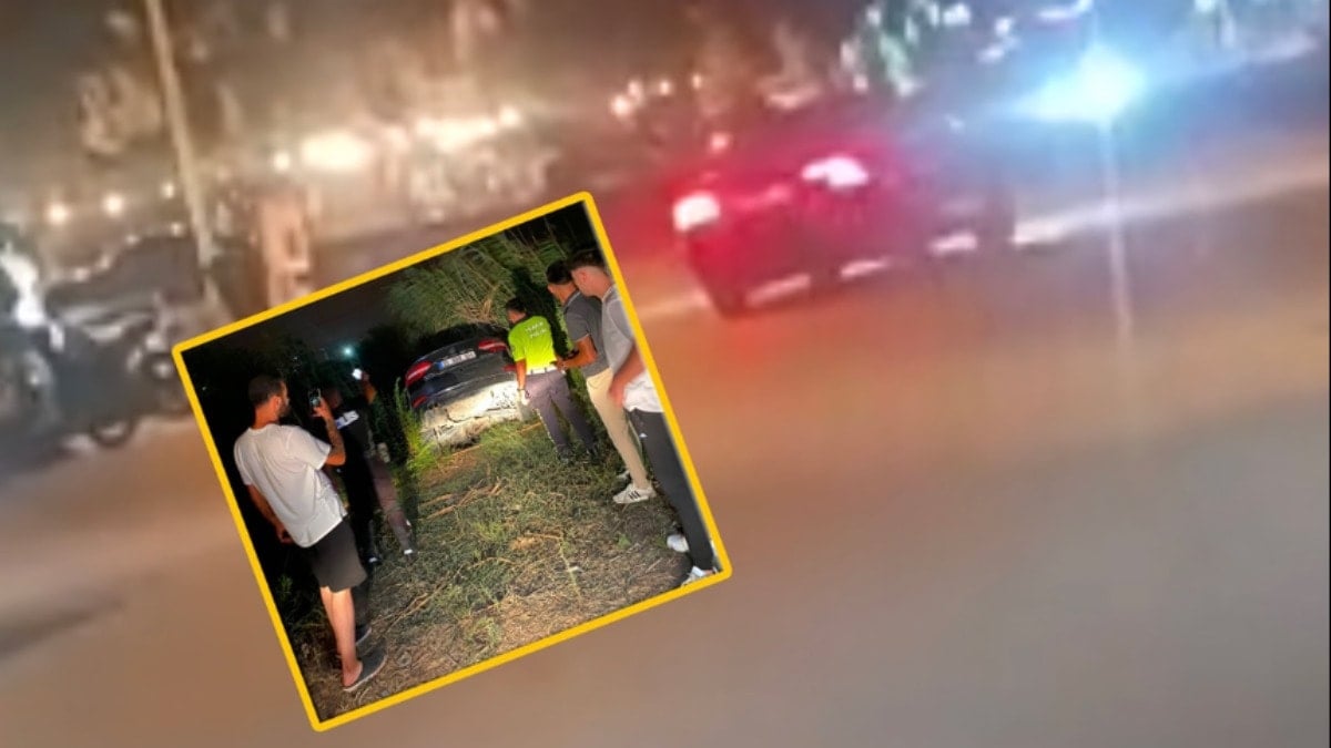 Drift çılgınlığı dere yatağında bitti!