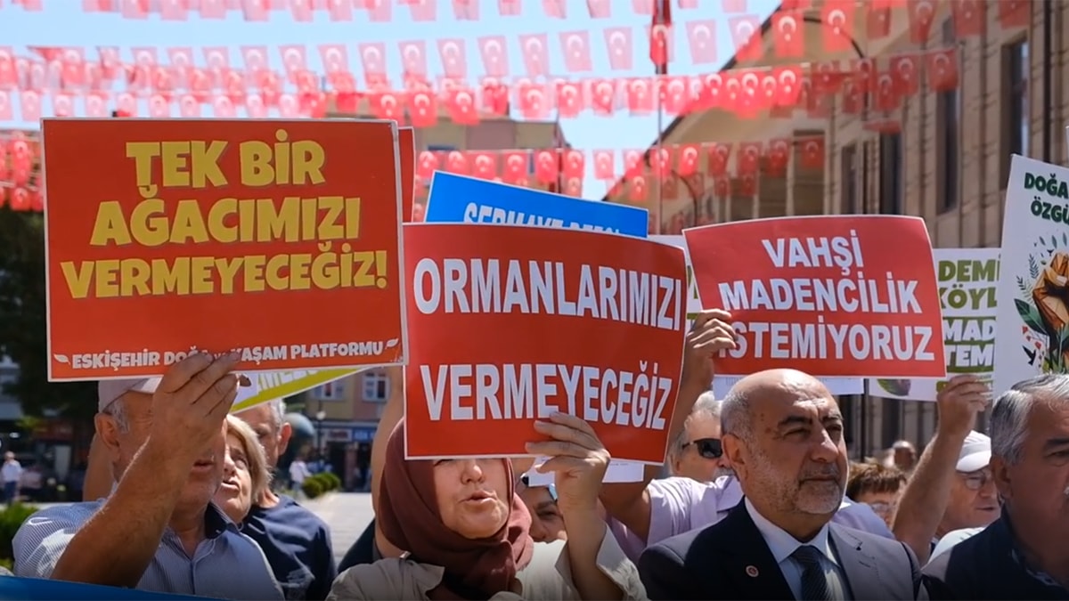 Köylülerin bentonit madeni isyanı