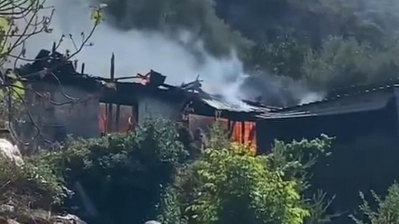 Muğla'da akılalmaz olay: Evini ateşe verdiği iddiasıyla gözaltına alındı