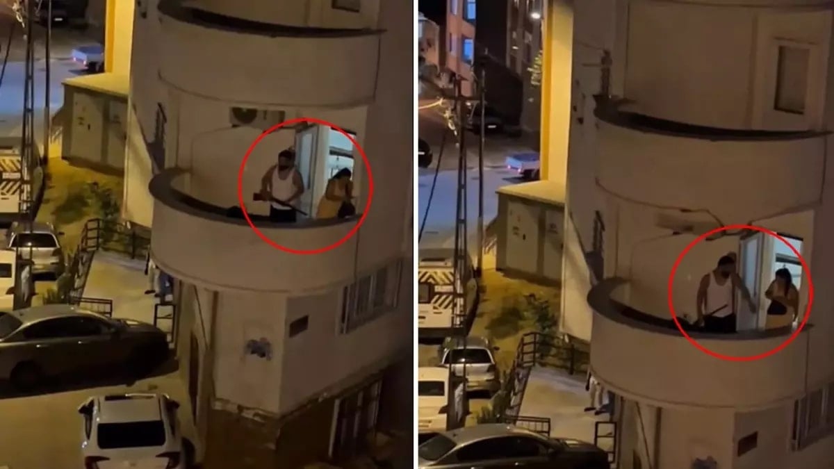 Esenyurt'ta 'iç çamaşırı' dehşeti: Tüfekle döndü