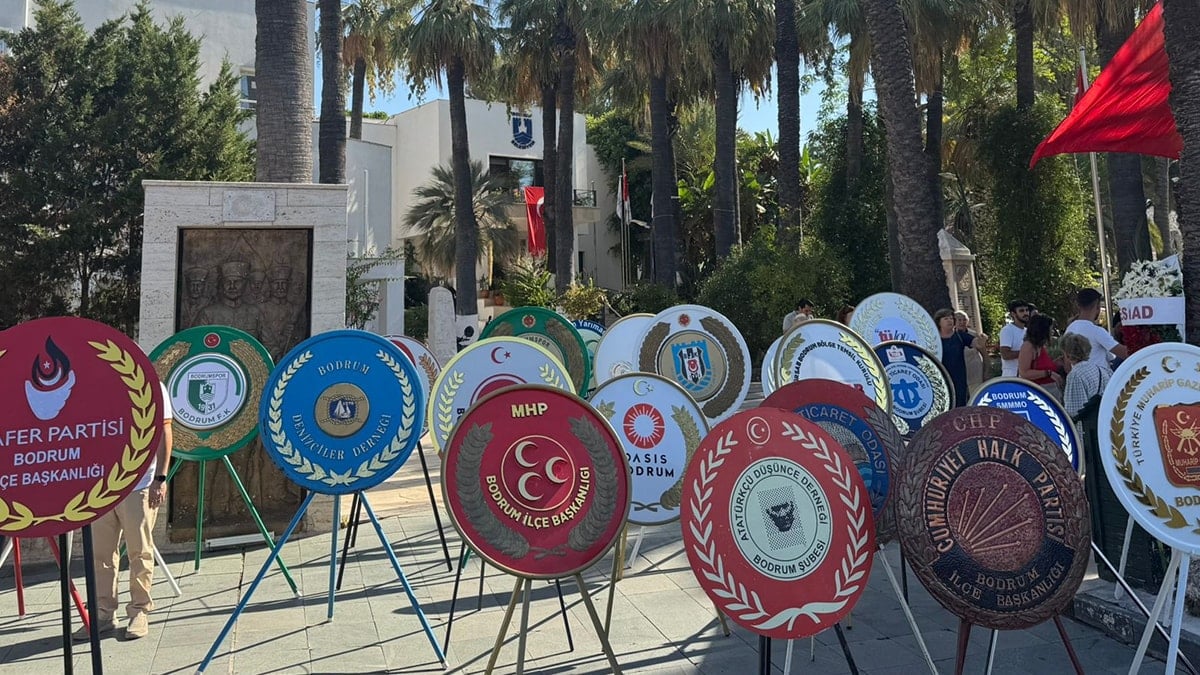 Bodrum’daki törende AKP çelenk koymadı, kriz çıktı