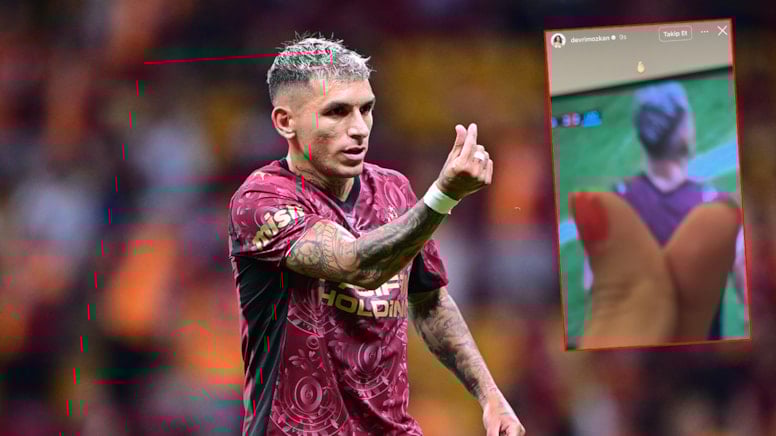 Torreira y Devrim Özkan intercambiaron mensajes durante el partido