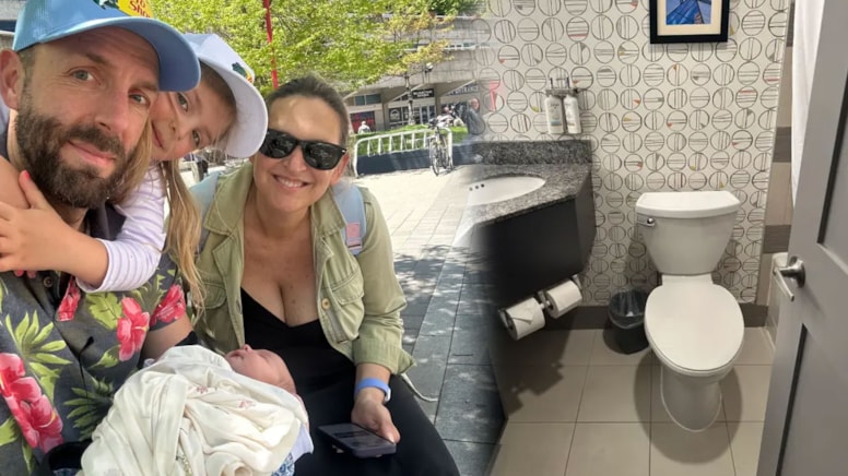 Hamile olduğunu tuvalette doğum yaparken öğrendi