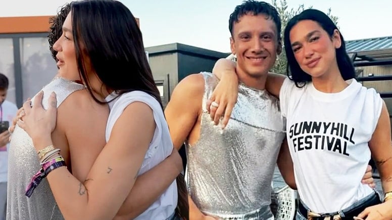 Edis ile Dua Lipa Kosova'da bir araya geldi: Türkiye'ye gelmek için can atıyorum