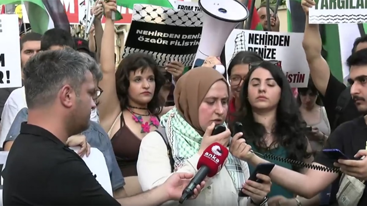Kadıköy'deki Filistin'e destek yürüyüşünde gözaltı kararı