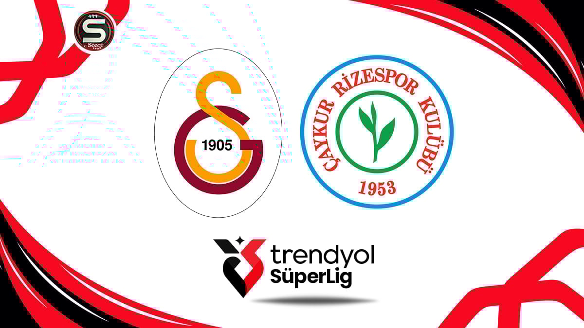 Galatasaray-Rizespor maçı canlı yayın (Süper Lig 4. hafta)