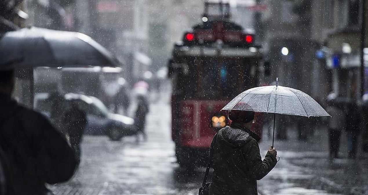 Meteoroloji 11 ili 'sarı' ve 'turuncu' kodla uyardı: İstanbul da listede