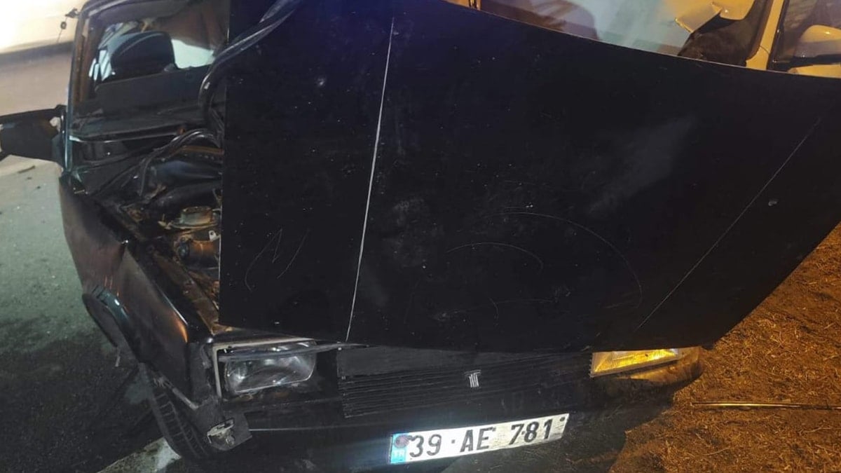 Kırklareli’nde feci kaza: 1 ölü, 3 yaralı