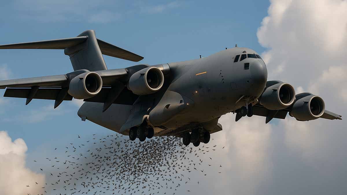 Uçaklardan milyarlarca sinek bırakılacak