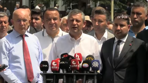 CHP lideri Özel'den 'komisyon' ve 'grev' açıklaması