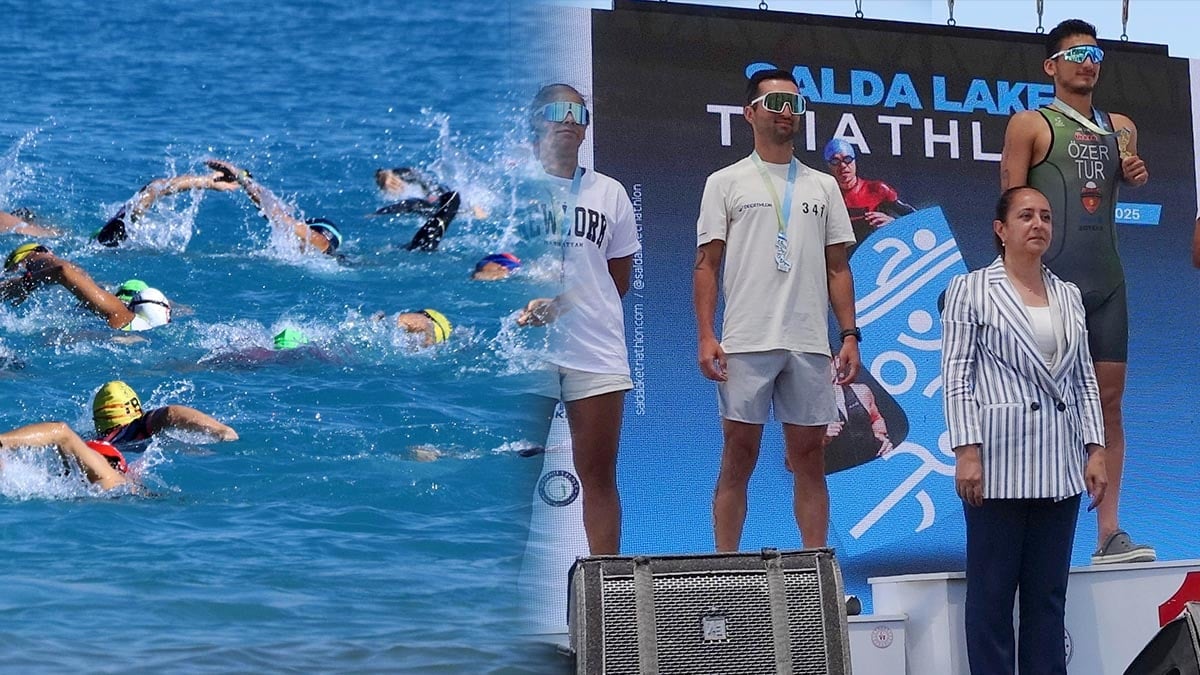 Salda Gölü'ndeki Triatlon etkinliği tartışma yarattı: Valilikten “Tahribat Yok” açıklaması