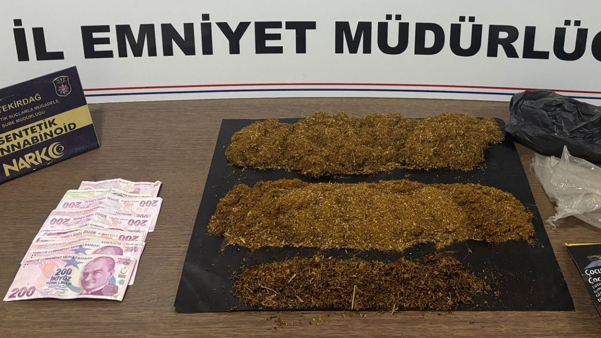 Tekirdağ'da iki ilçede uyuşturucu operasyonu