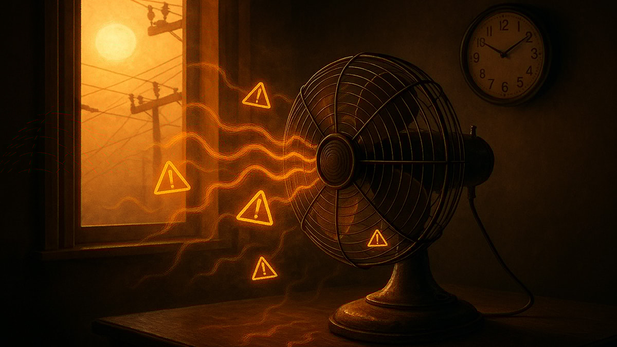 Bu saatlerde asla vantilatörü çalıştırmayın! Sorun sadece elektrik tüketimi değil