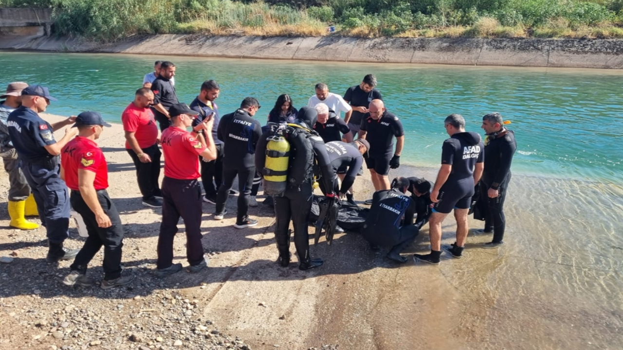 Serinlemek için girdiği sulama kanalı sonu oldu