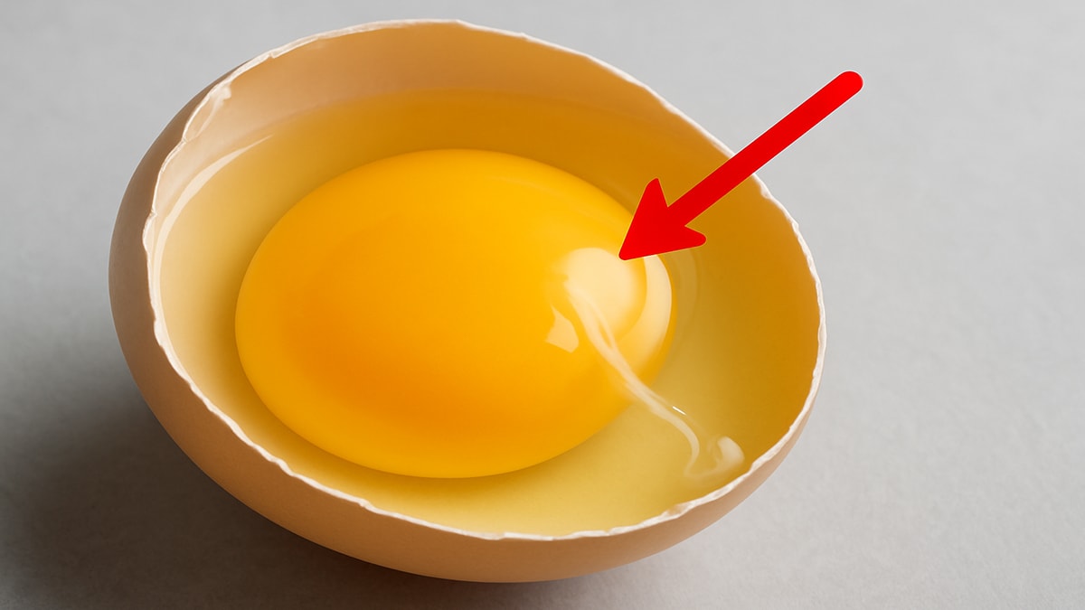 Yumurtanın içindeki beyaz iplik meğer bu işe yarıyormuş