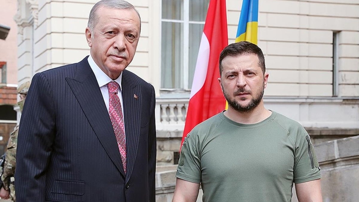Erdoğan Zelenski ile görüştü