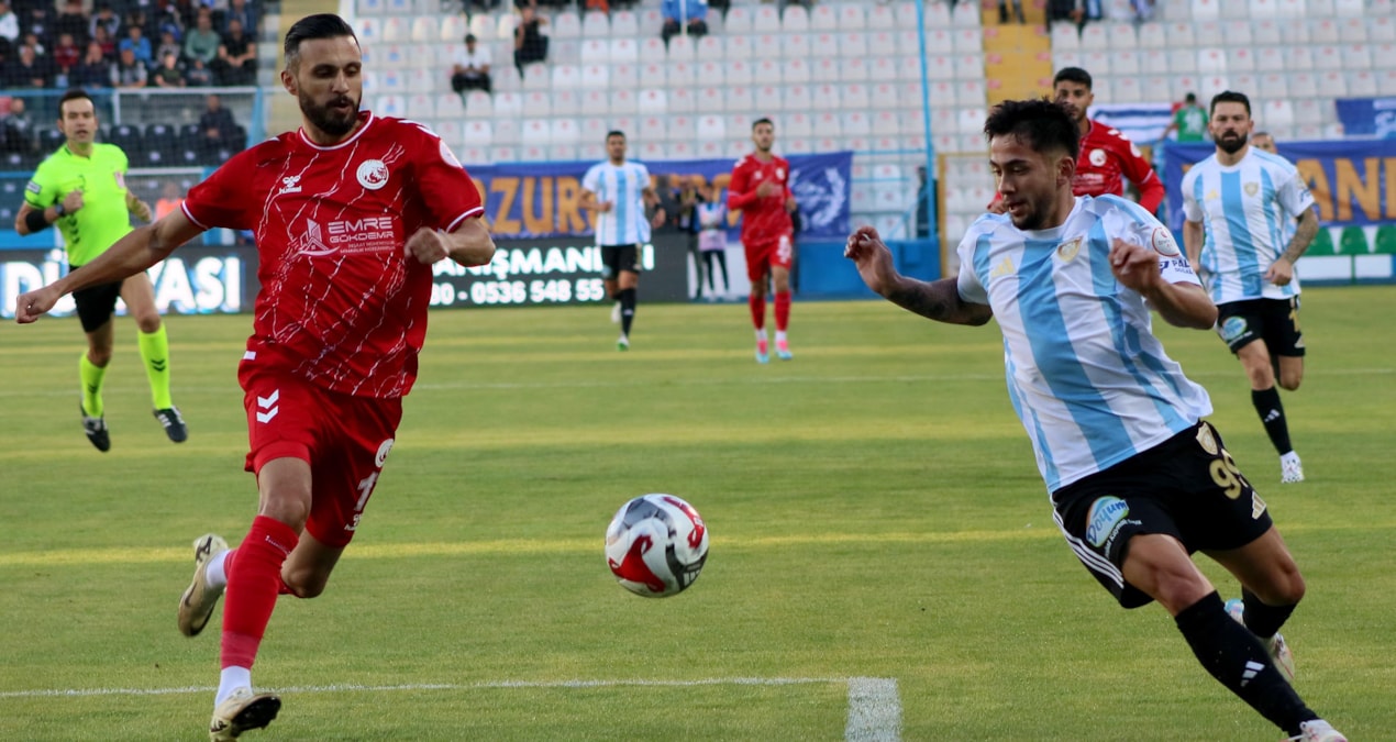 Erzurumspor FK ve Ankara Keçiörengücü 1-1 berabere kaldı