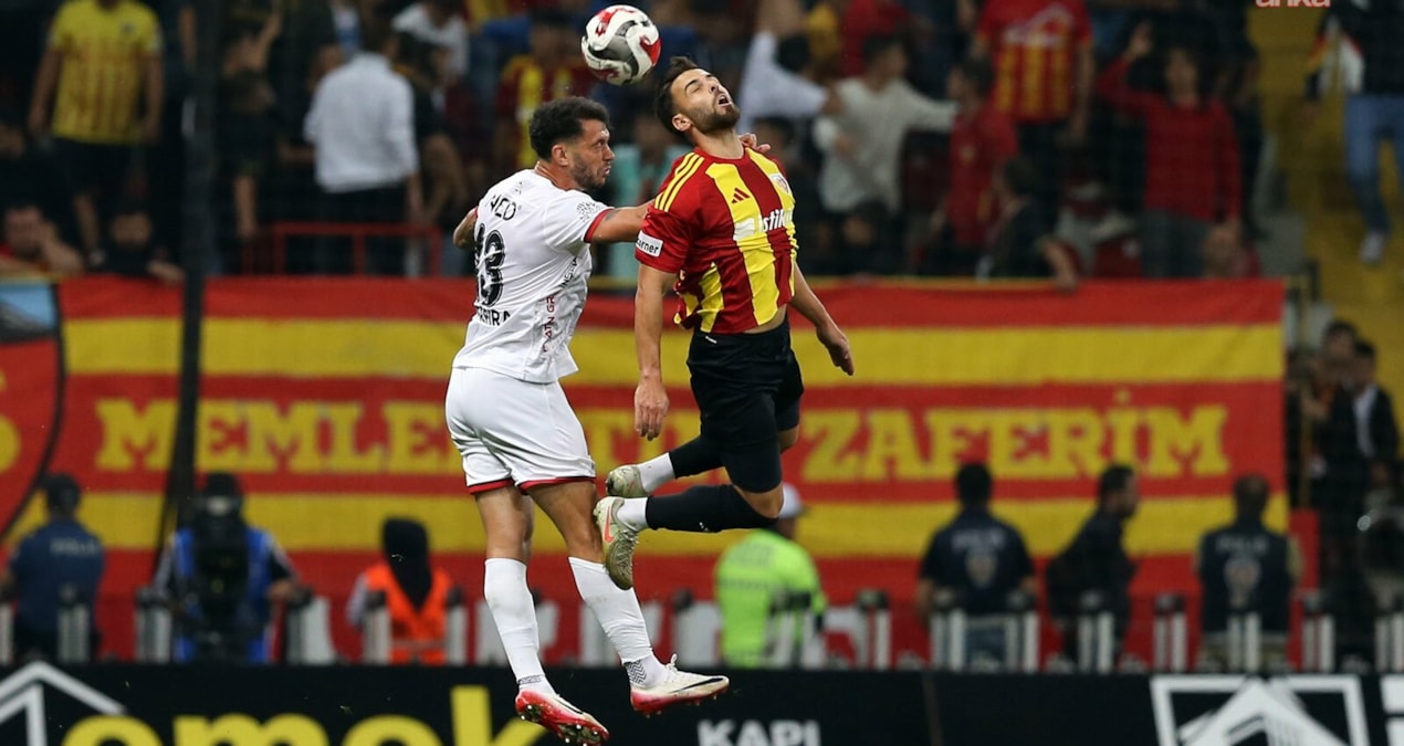 Kayserispor ve Gençlerbirliği 1-1 berabere kaldı
