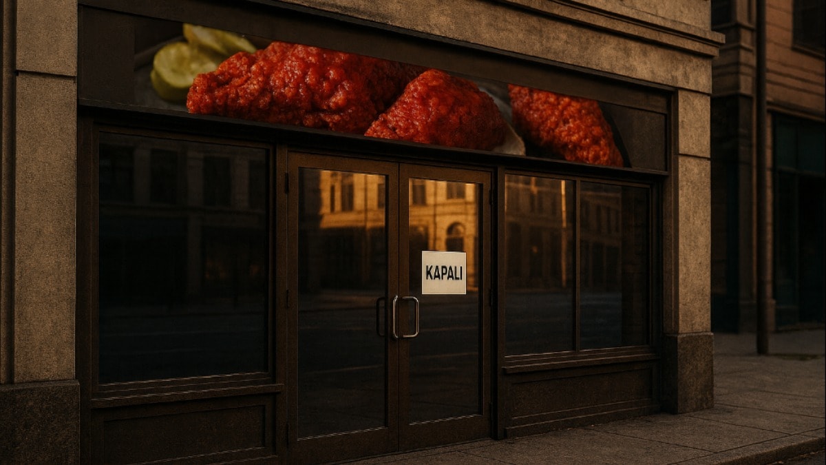 İflas başvurusu bile yapmadan tüm şubelerini kapattı