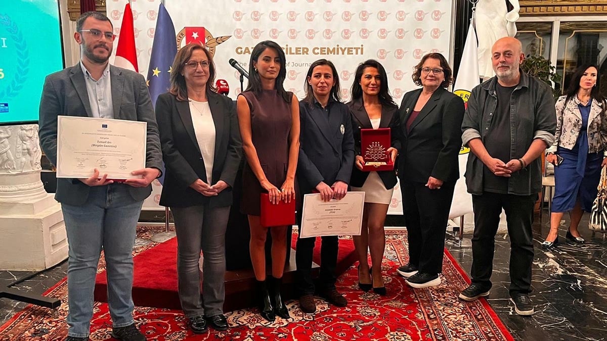 Avrupa Birliği Araştırmacı Gazetecilik Ödülleri Ankara'da sahiplerini buldu