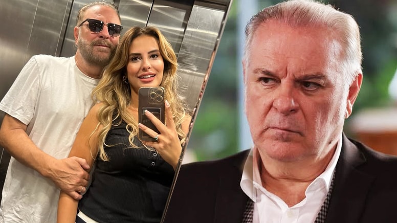 Burak Sergen'in 26 yaş küçük eşiyle pozu olay oldu