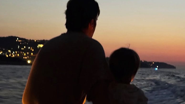 Kıvanç Tatlıtuğ ve oğlu Kurt Efe yürekleri ağza getirdi