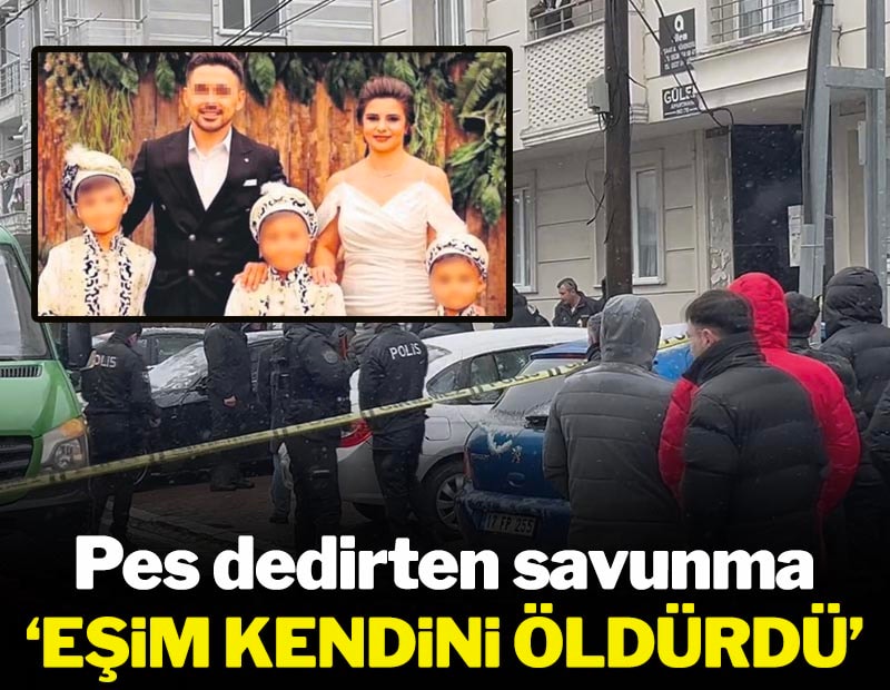 Kan donduran olayda pes dedirten savunma! 'Eşim kendini öldürdü'