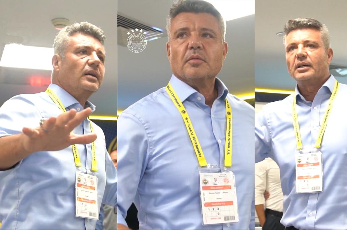 Sadettin Saran soyunma odasına indi:  'Hadi savaşalım...'