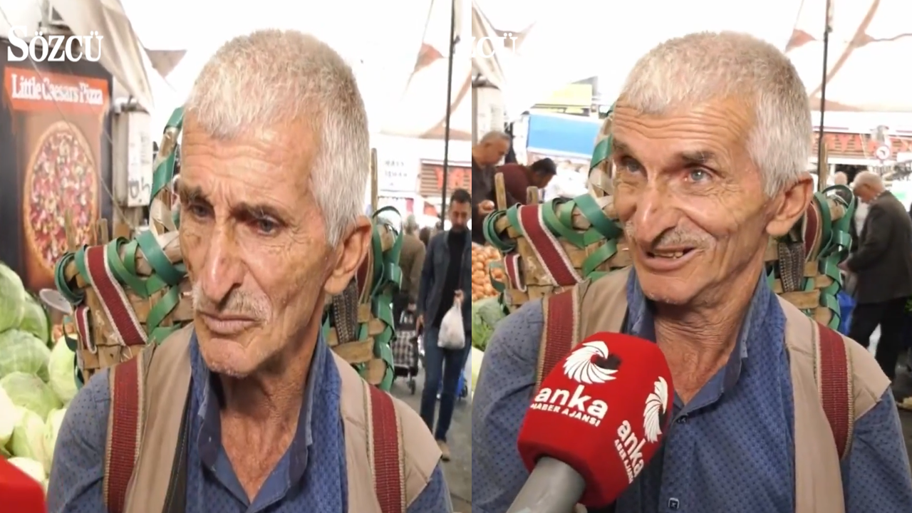 Vatandaşın pazar röportajı yürek sızlattı!