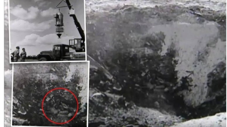 22 dakikalık siyah beyaz kayıt dünyayı şoke etti: Yerde yatan uzaylı mı?